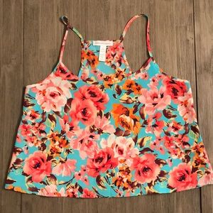 Ambiance apparel loose fitting crop top
